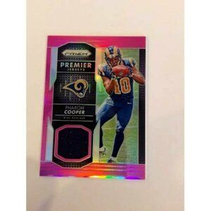 2016 Panini Prizm Pharoh Cooper Rams Premier Jerseys Pink Prizm #PPJ-PC (036)